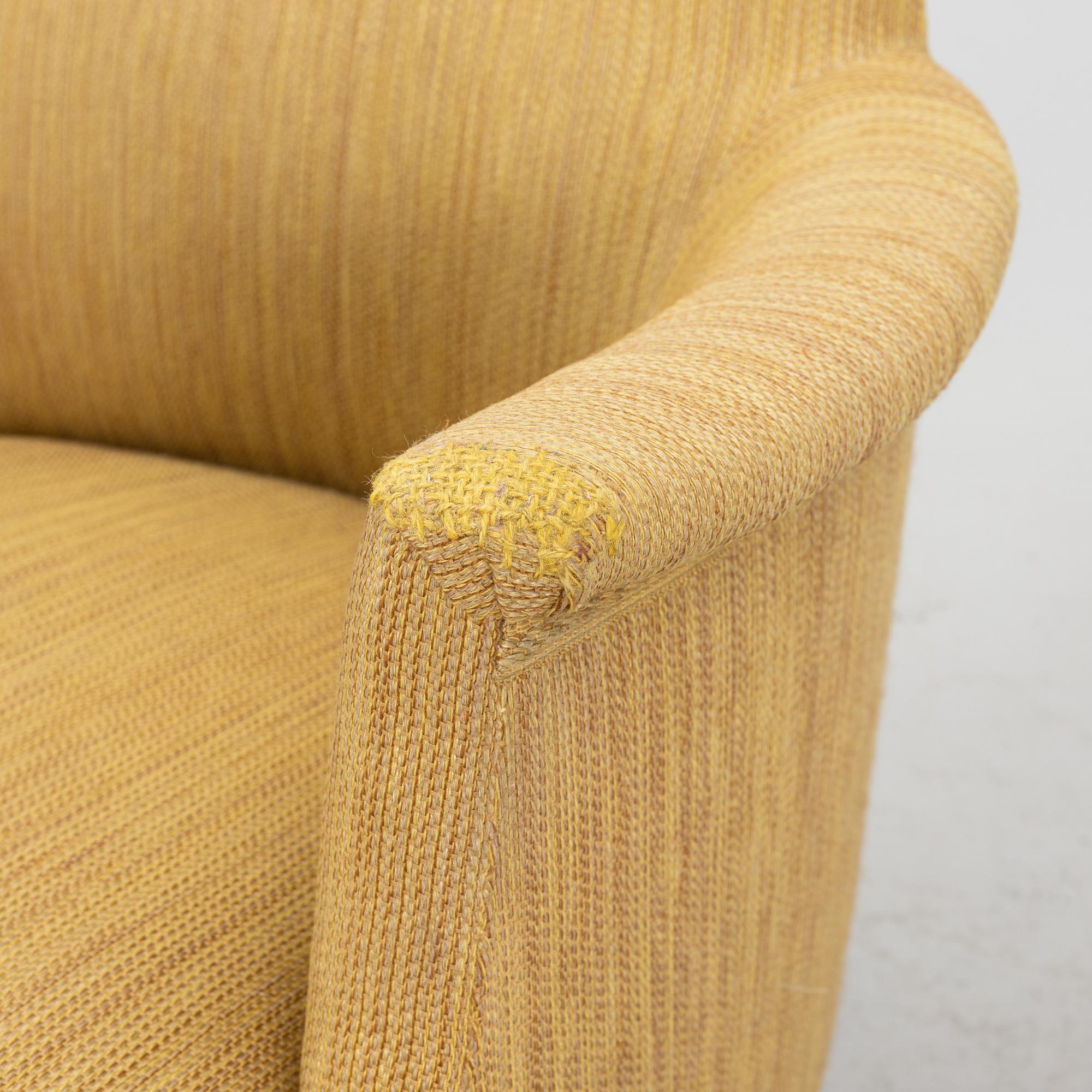 Carl Malmsten, fåtöljer, ett par  "Farmor", O.H. Sjögren 1900-talets andra hälft.