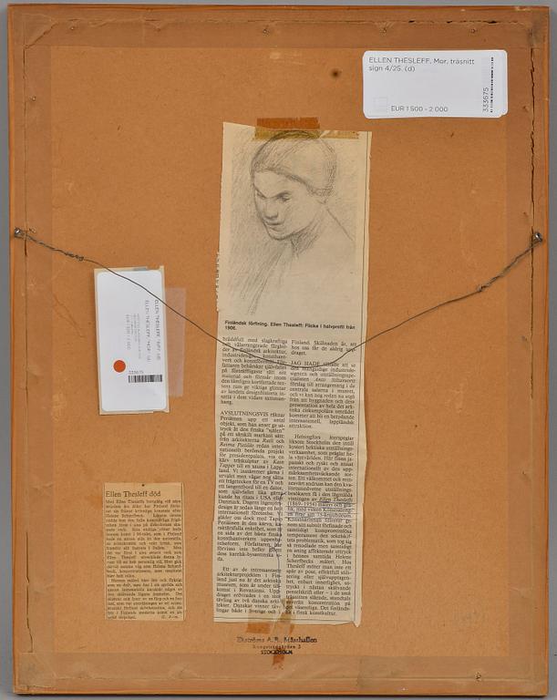 Ellen Thesleff, "ÄITI".