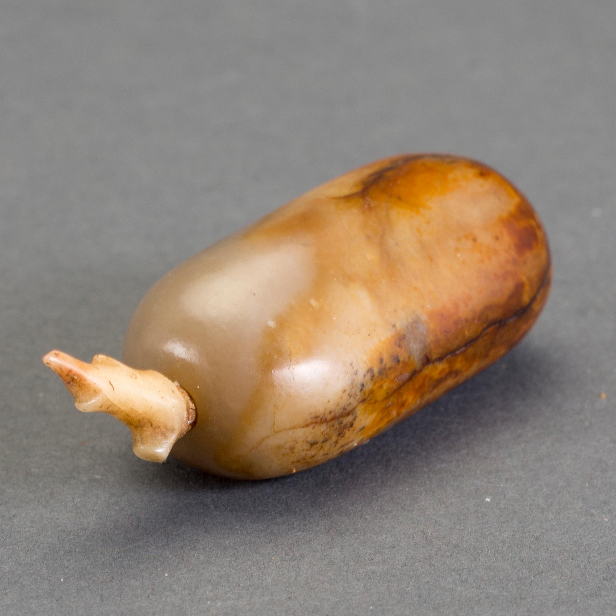 SNUSFLASKA, jade, Kina, 18/1900-tal.