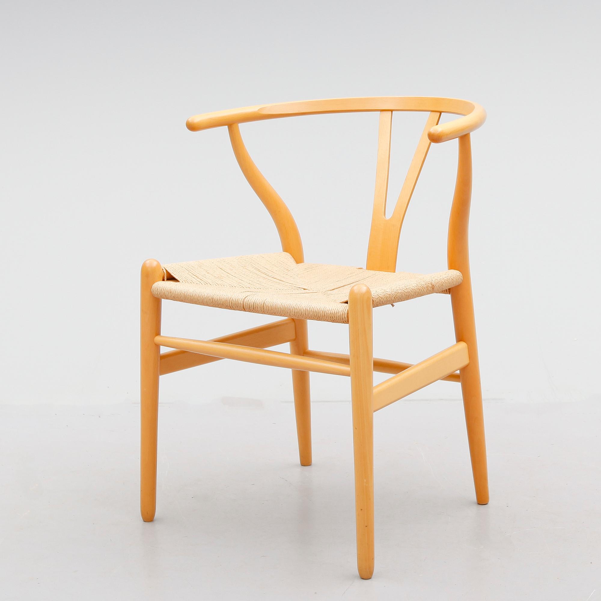 KARMSTOL, "Y-stolen", Hans J. Wegner, Carl Hansen & Son, Danmark, 1900-talets slut.