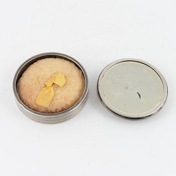 A silver powder compact, A.Tillander, Helsinki, Finland, 1939.