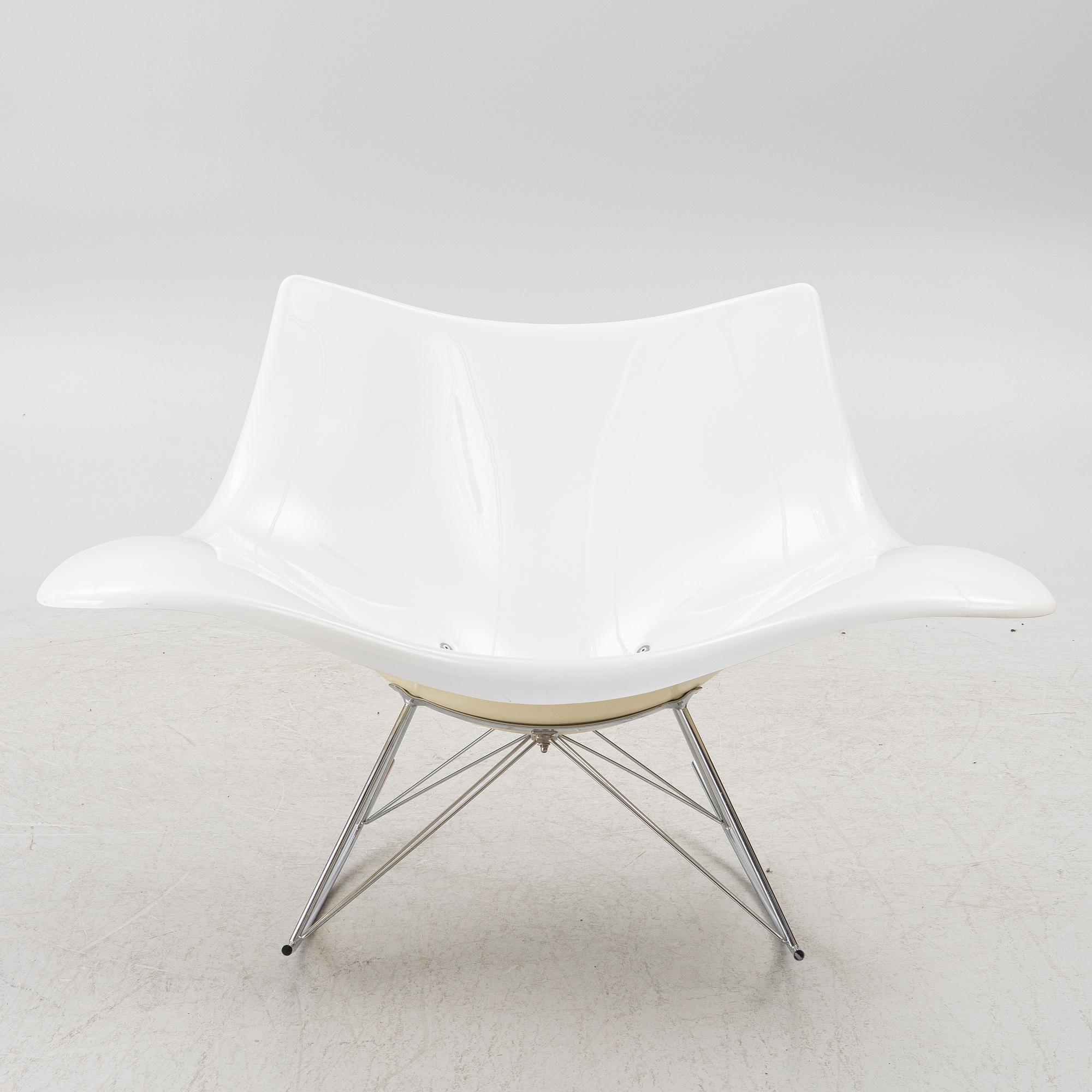 Thomas Pedersen, a 'Stingray' rocking chair, Fredericia, Denmark.