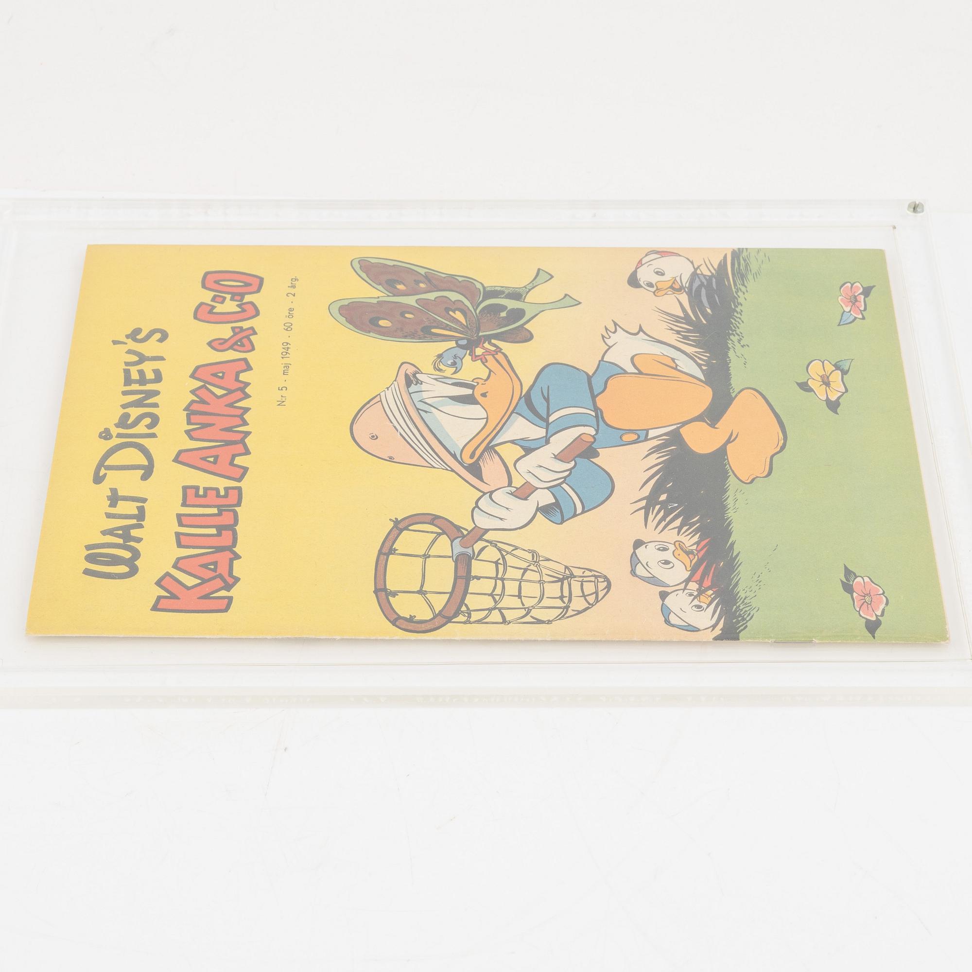 Serietidning, "Kalle Anka & Co" Nr 5, 1949.