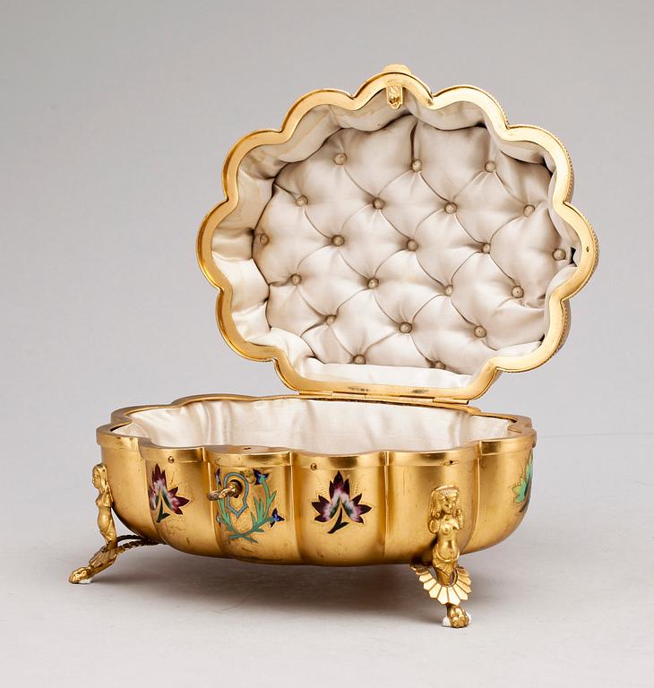 SKRIN, pietra dura, Italien, sent 1800-tal.