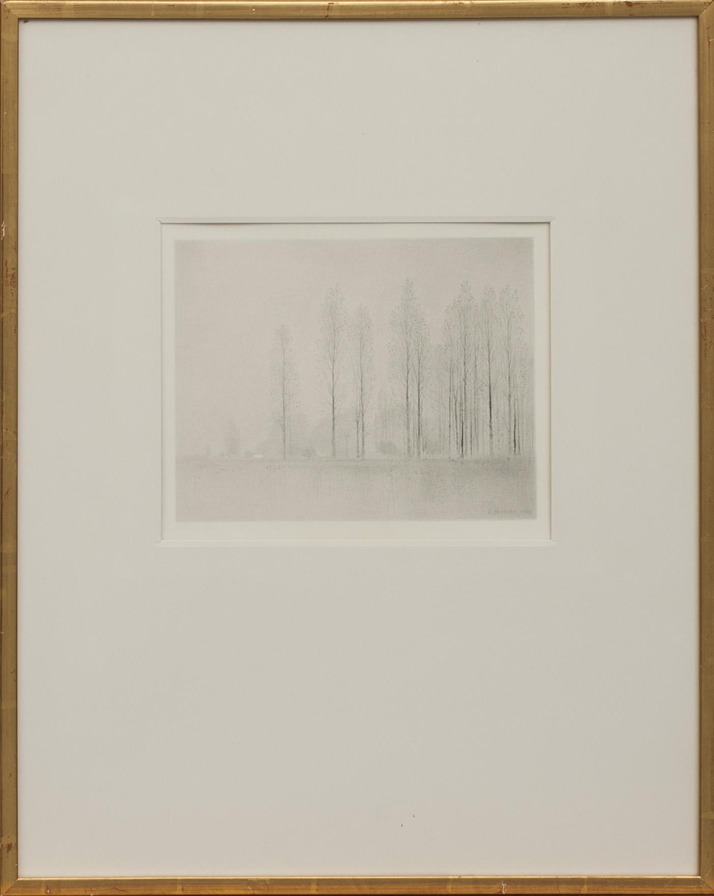 GUNNAR NORRMAN, teckning.