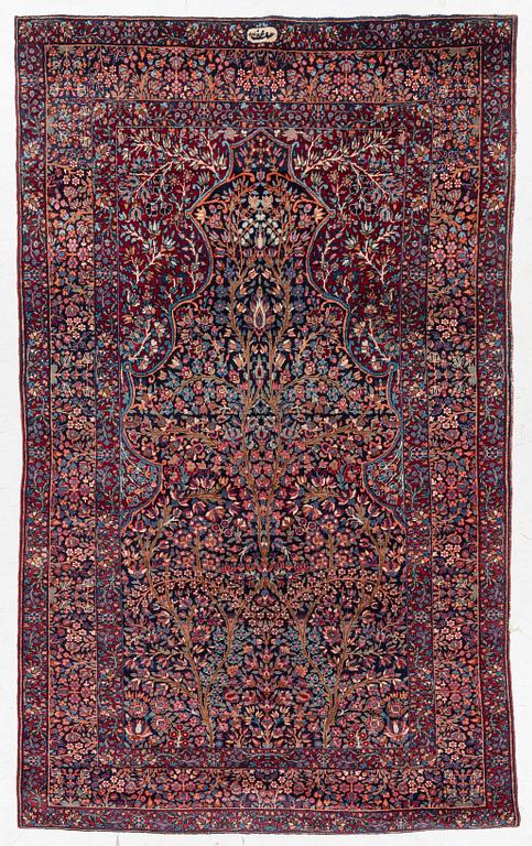 A semi-antique Yesd, south Yesd, c. 206 x 136 cm.