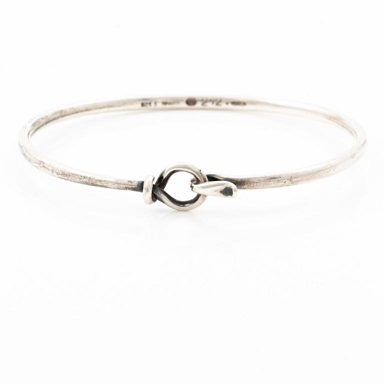 Vivianna Torun Bülow-Hübe, armring, sterlingsilver, Georg Jensen, Danmark.