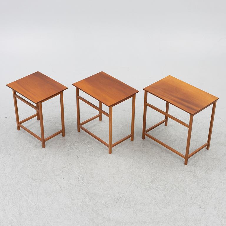 Josef Frank, set table, 3 pieces, model B 618, Svenskt Tenn, ca 1990.