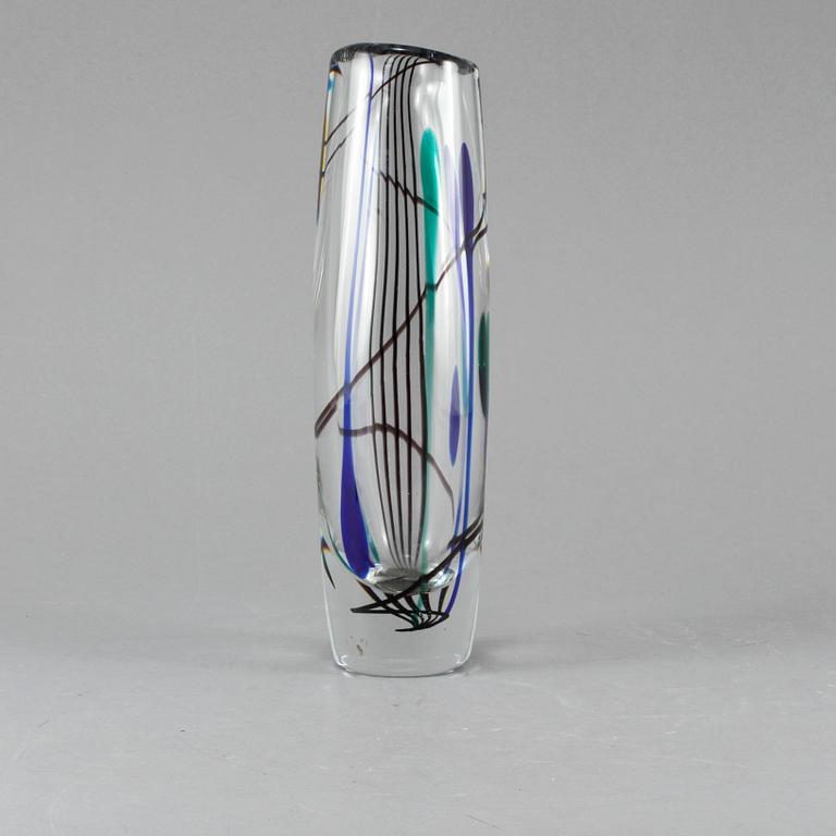 VAS, glas, "Abstracta", Vicke Lindstrand, Kosta.