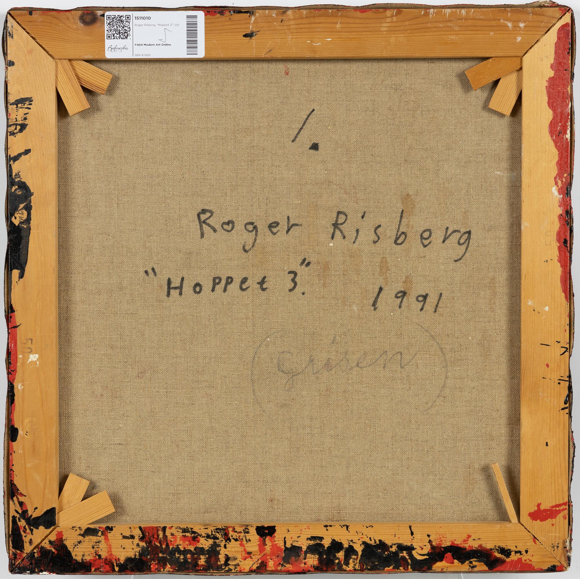 Roger Risberg, "Hoppet 3".