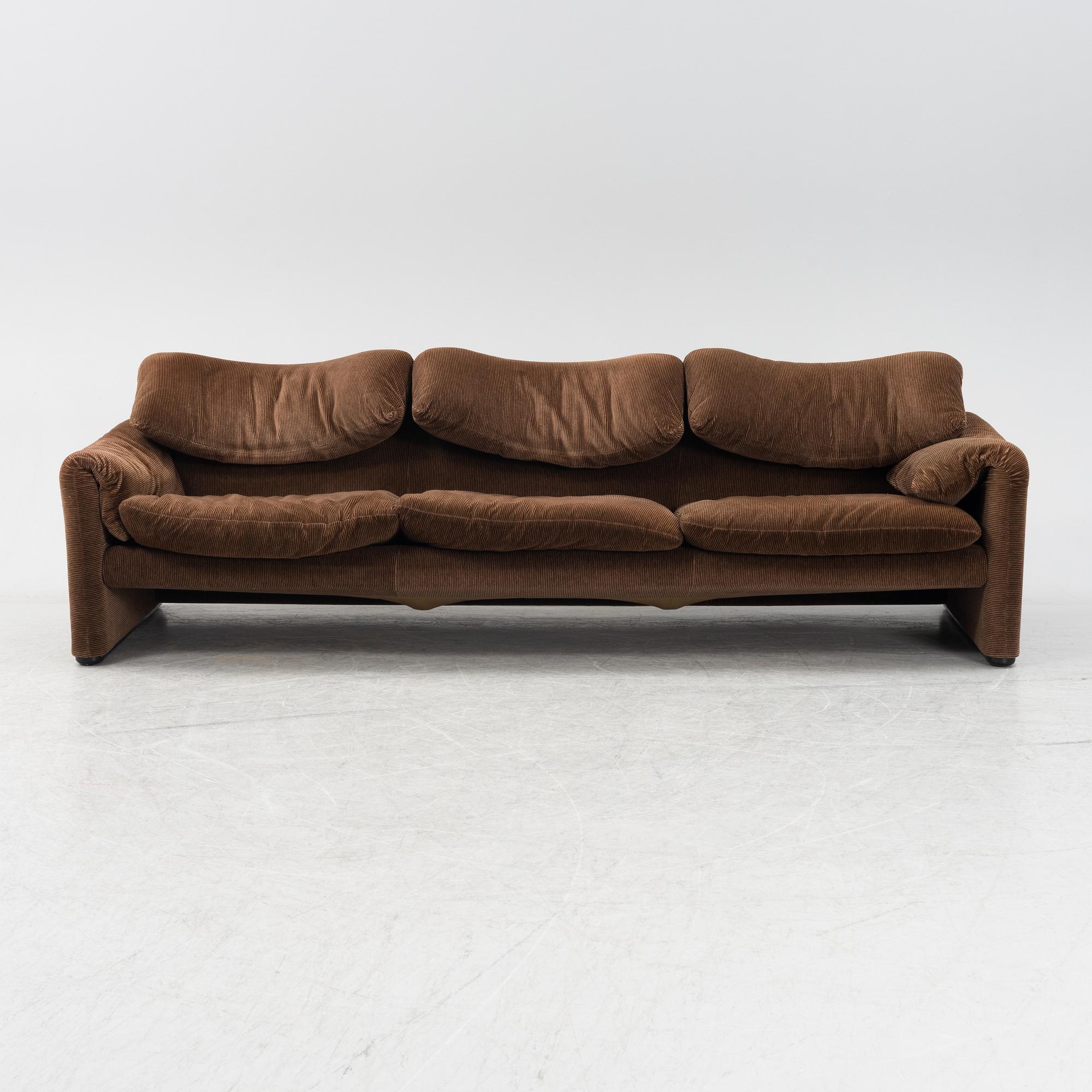 Vico Magistretti, soffa, "Maralunga", Cassina, Italien.