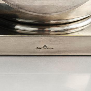 Jacob Ängman, a rare table lamp, Guldsmedsaktiebolaget, Stockholm, ca. 1930.