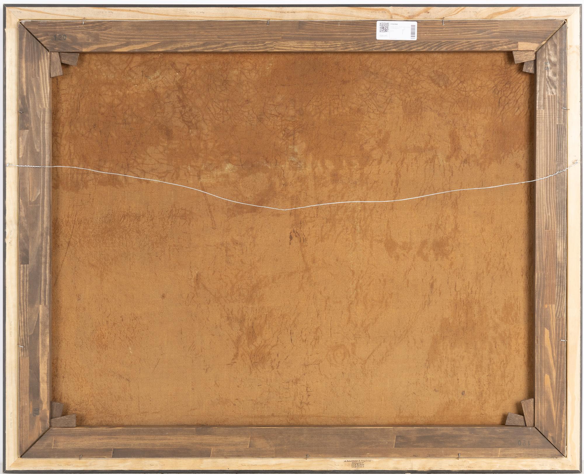 Alfred Larsen, Twilight by the road.