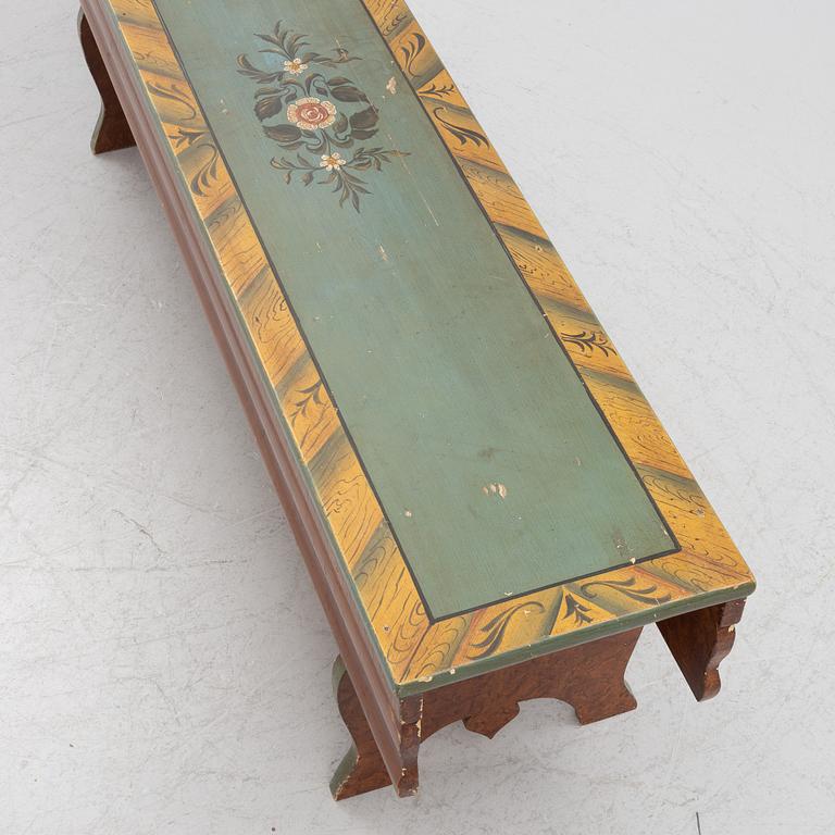 Bench, folk art, first half of the 20th century.