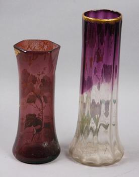 VASER, glas, omkring 1900.
