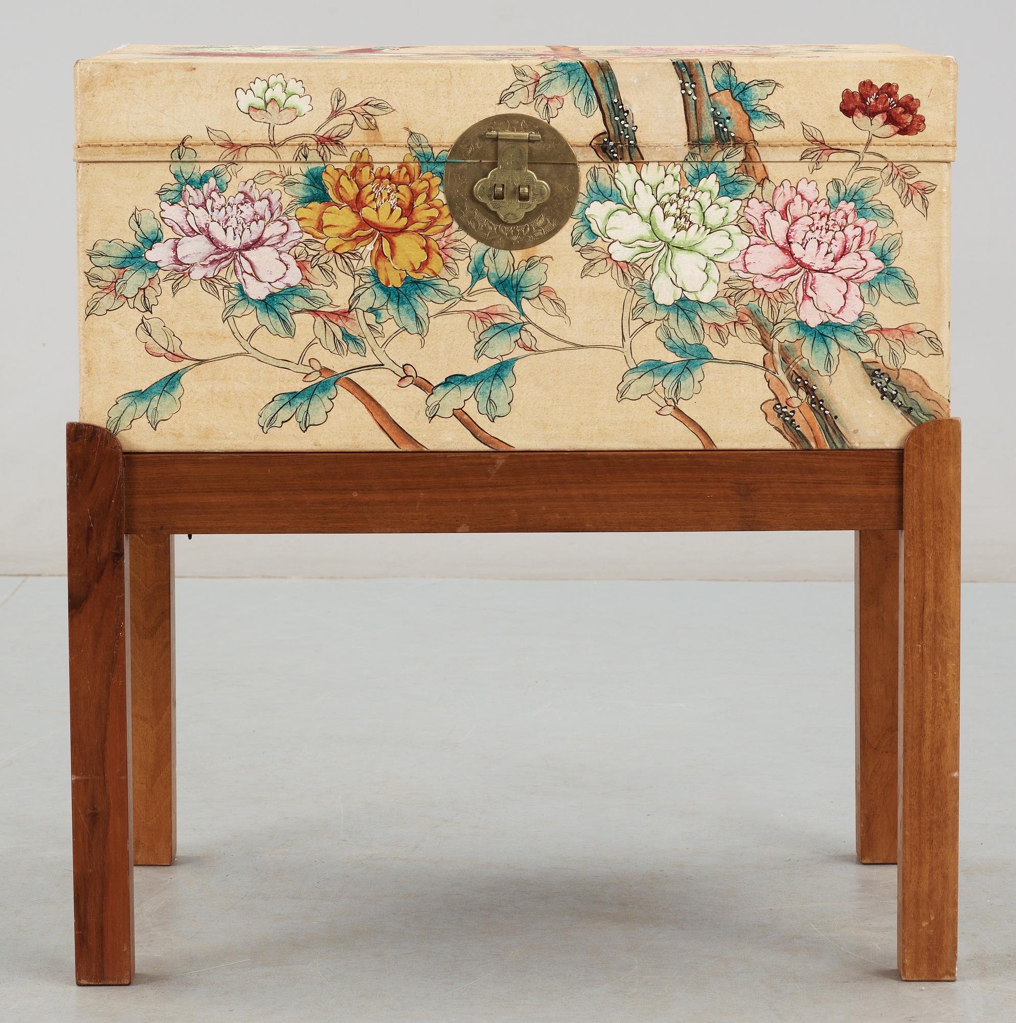 ESTRID ERICSON, tillskrivet, schatull/ skrin på benställning, Firma Svenskt Tenn.