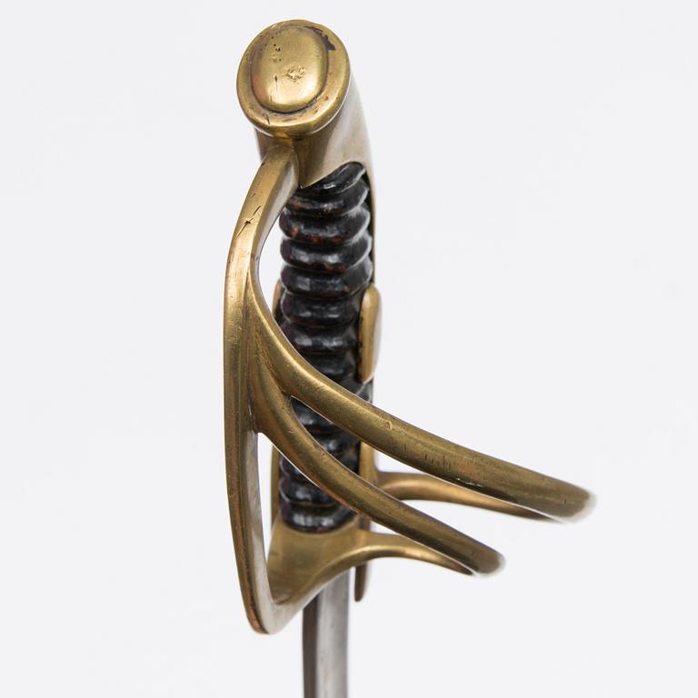 An early 19th Century Light Cavalry Sabre, French model.