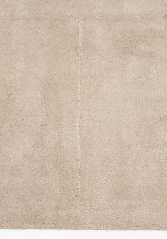 Matta, handtuftad "Structured  Oatmeal", Layered, ca 355 x 255 cm.