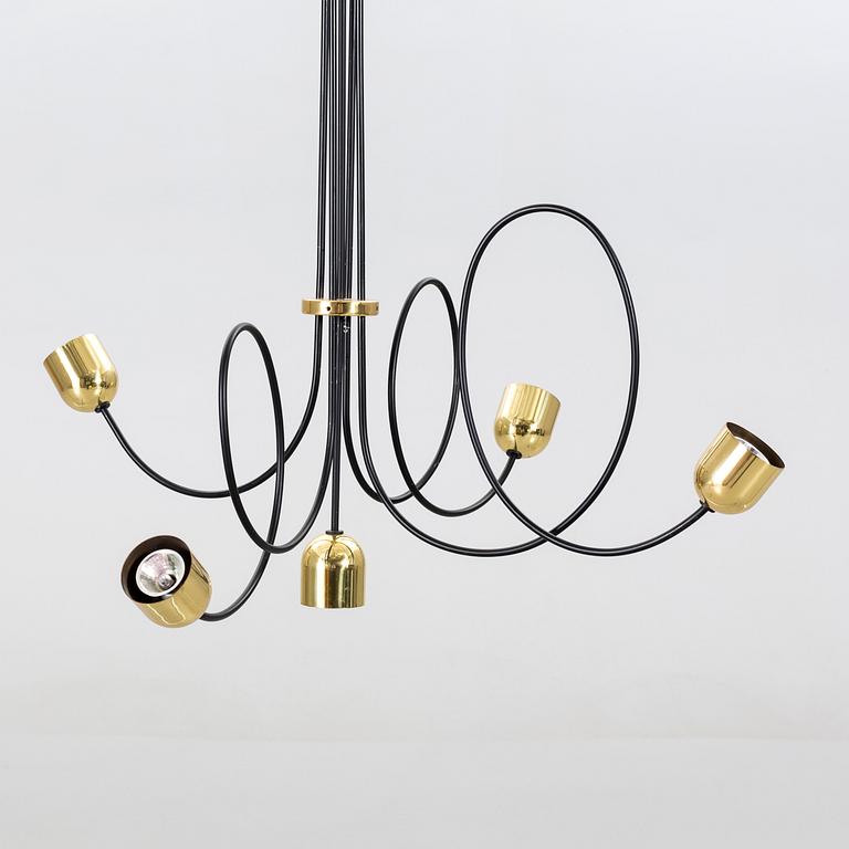 HANS BERGSTRÖM, taklampa "Kronan", Ateljé Lyktan,1990-tal.