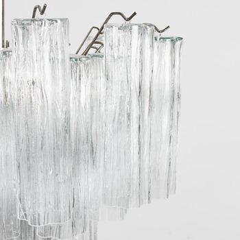 Tony Zuccheri, ljuskrona, "Tronchi", Murano, Italien.