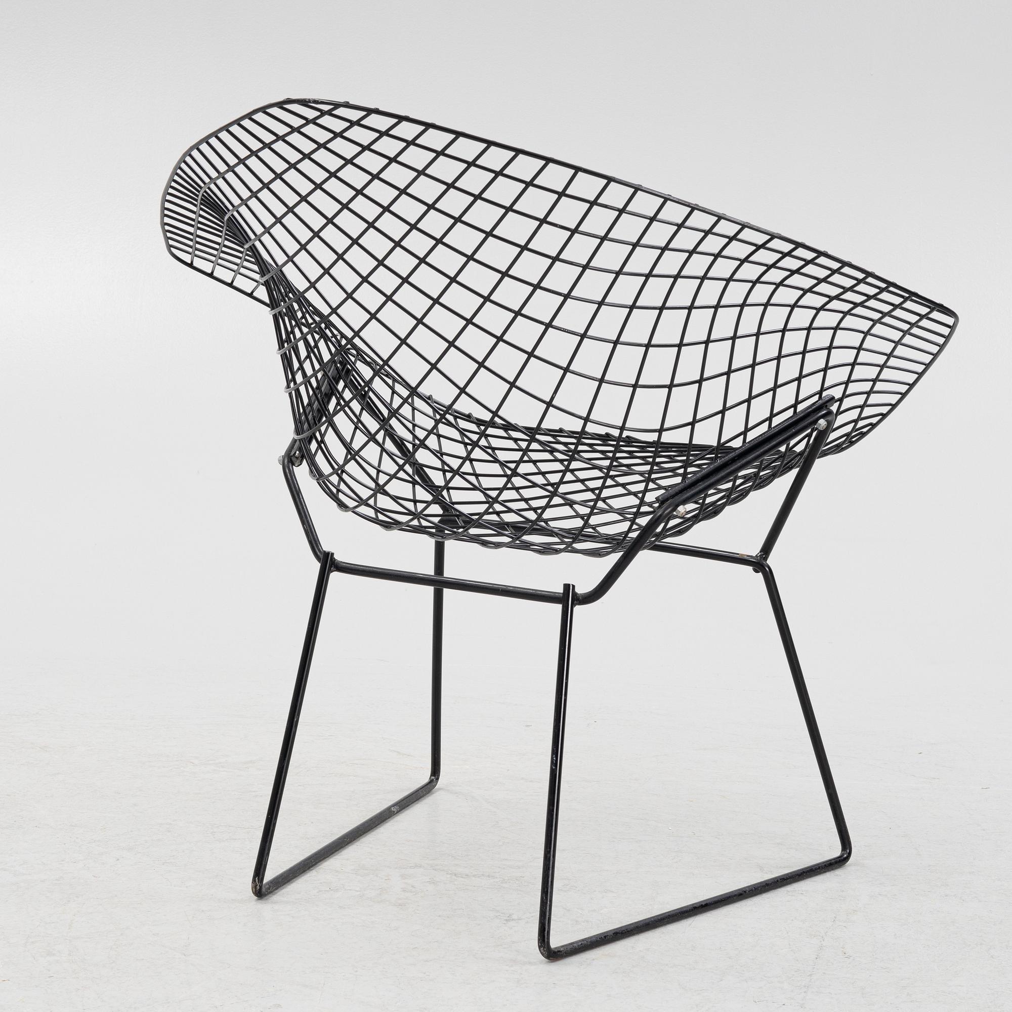 Harry Bertoia, a "Diamond Chair", second half of the 20th century.