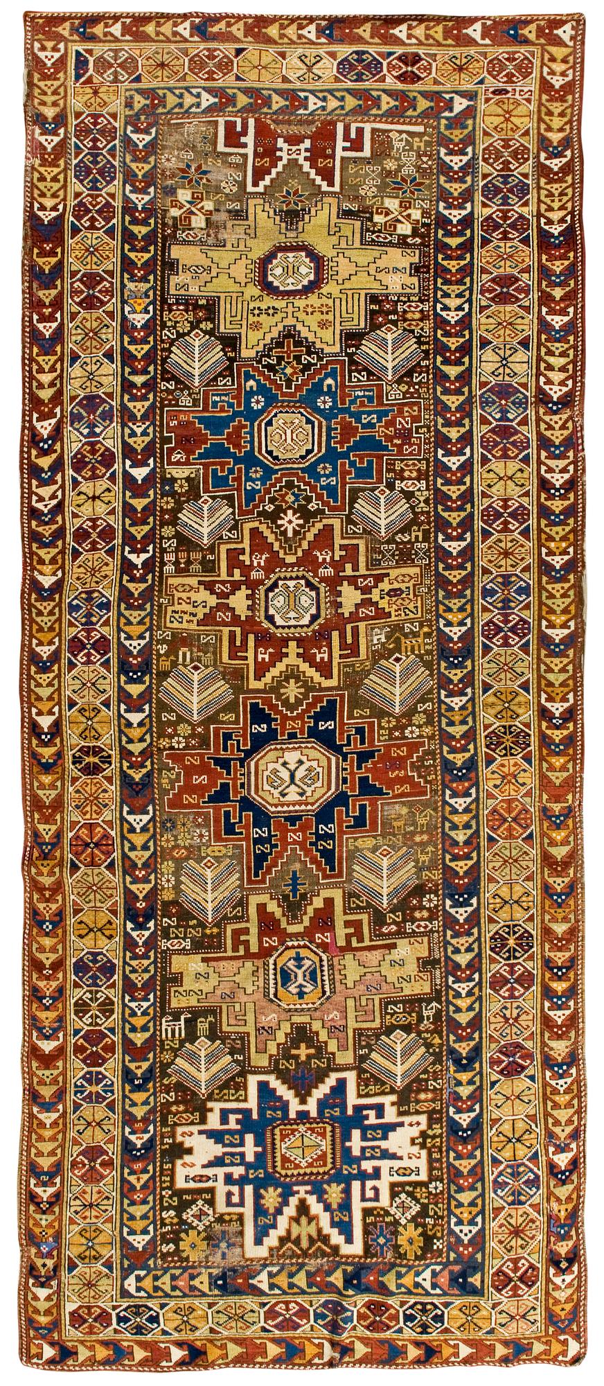 SEMIANTIK/ANTIK LESGHISTAN. 341 x 149 cm.