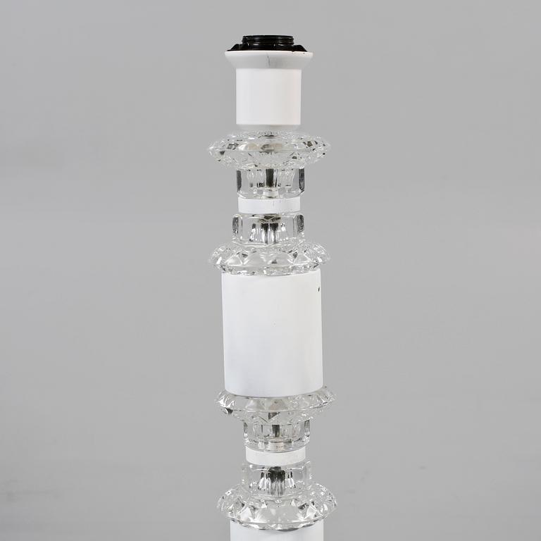 GOLVLAMPA, sannolikt Orrefors, 1900-talets andra hälft.