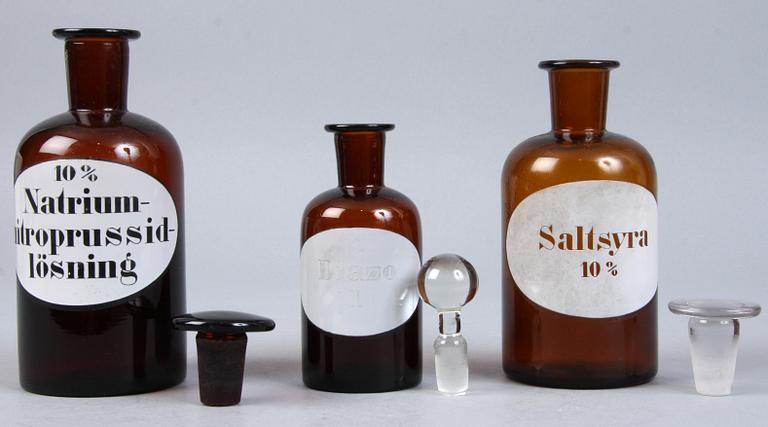 APOTEKSSET, 9 delar, 1900-talets första kvartal.