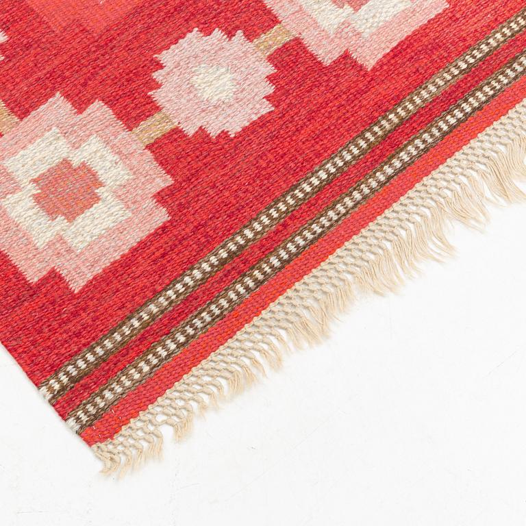 Anna-Johanna Ångström, a flat weave carpet, signed Å, ca 240 x 166 cm.