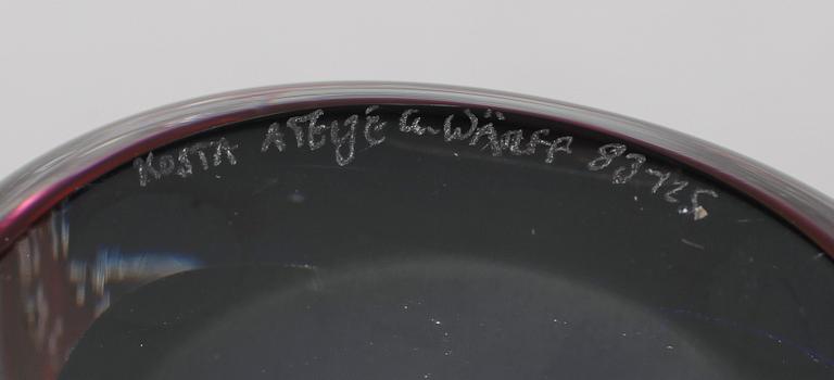 VAS, glas, Göran Wärff, Kosta.