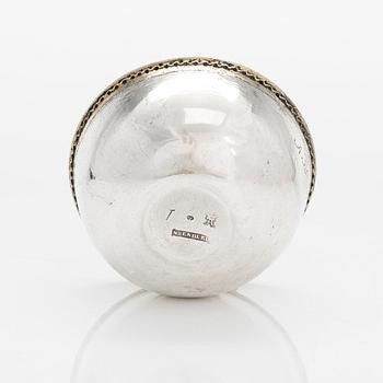 Nils Enberg, tumlare, silver, Åbo 1767.