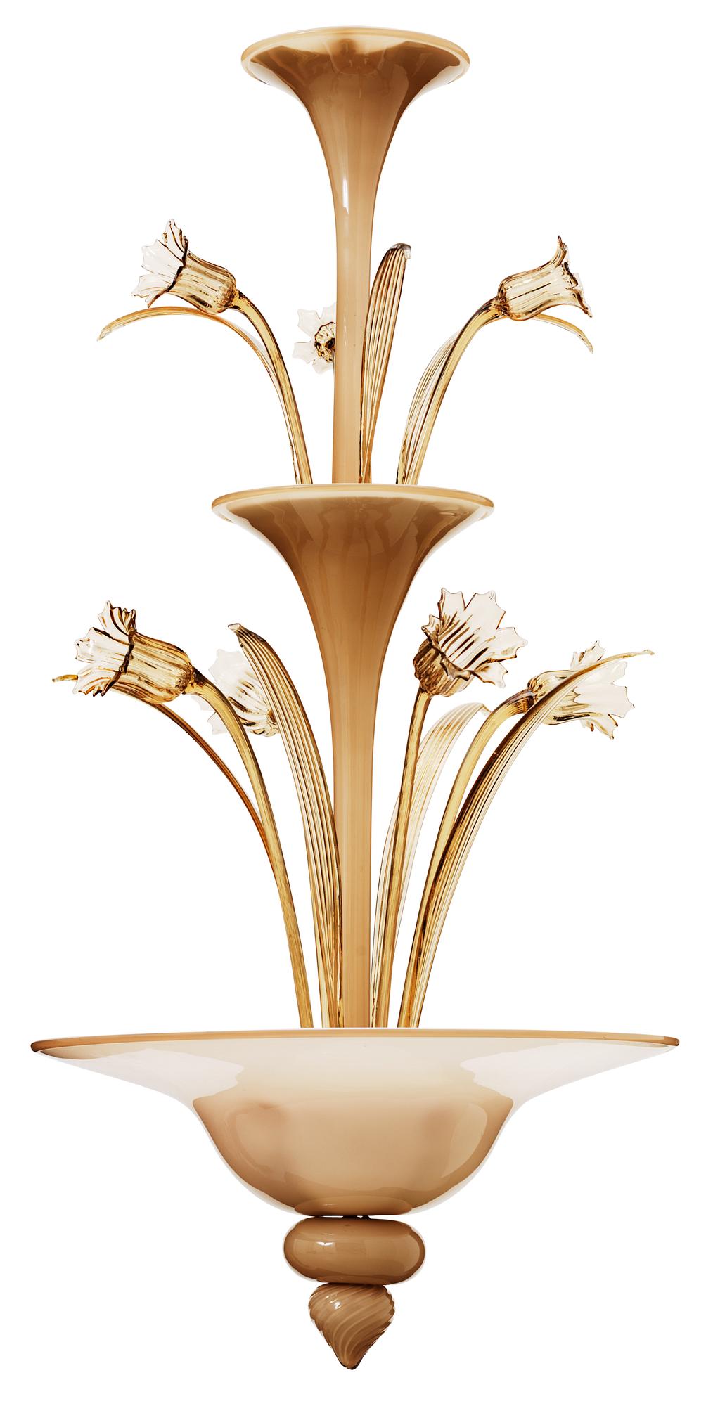 NAPOLEONE MARTINUZZI, möjligen, takarmatur, Italien, sannolikt Venini, Murano 1930-40-tal.