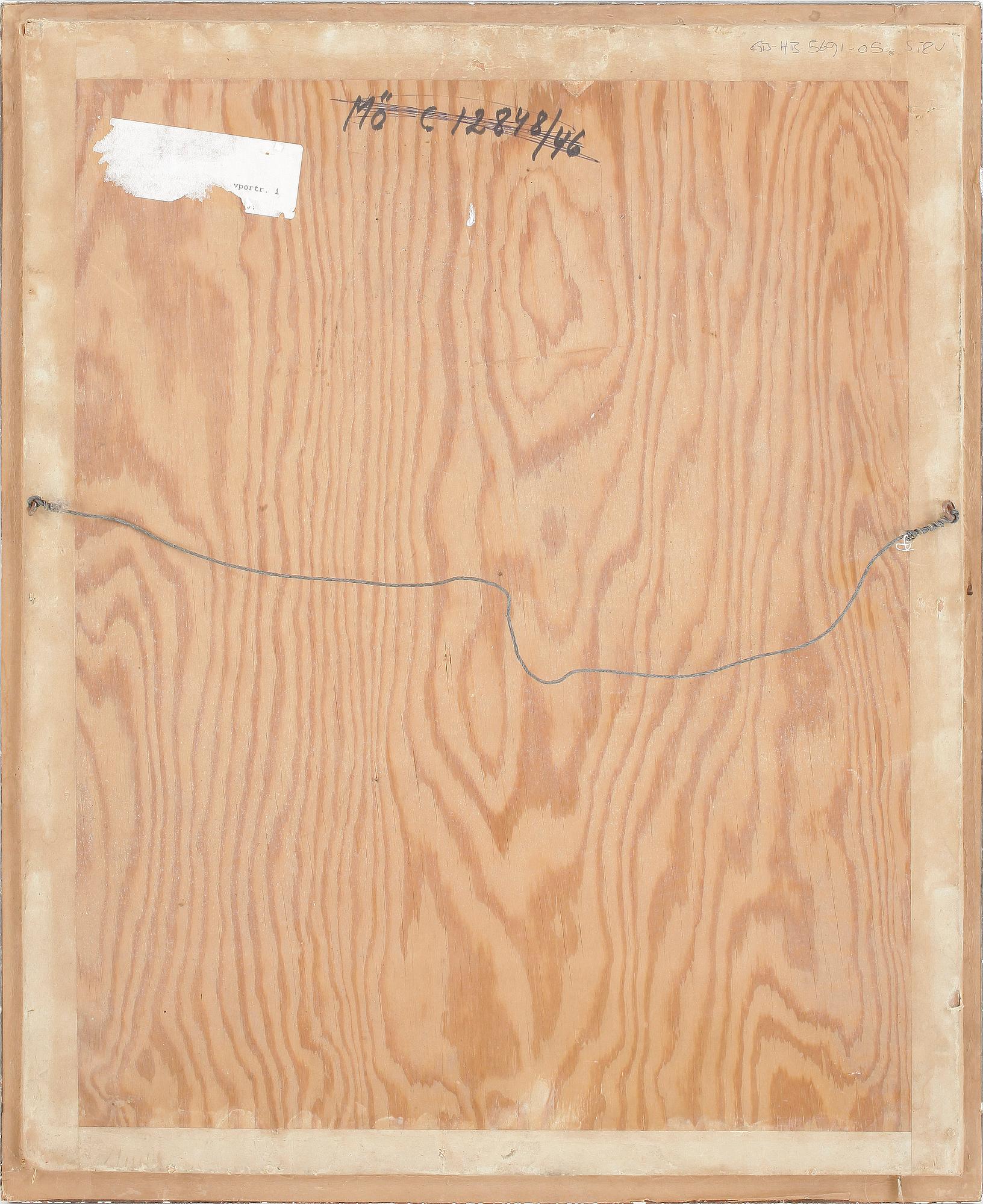 ANDERS OLSON, pastell på papper, signerad och daterad 1940.