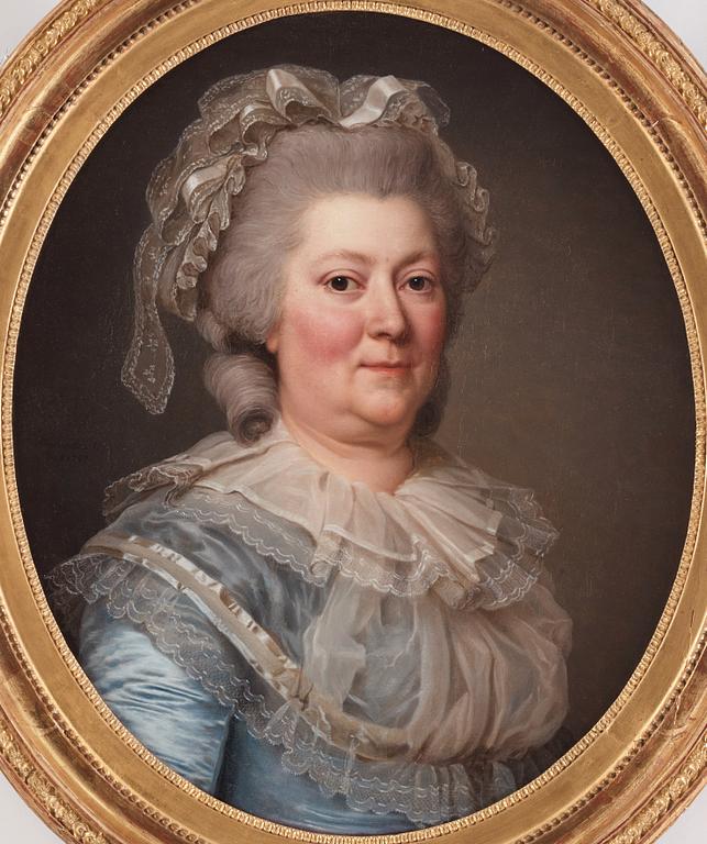 Adolf Ulrik Wertmüller, Porträtt av Madame Marie-Anne-Louise Genèt (1724-1796), kallad Lise.