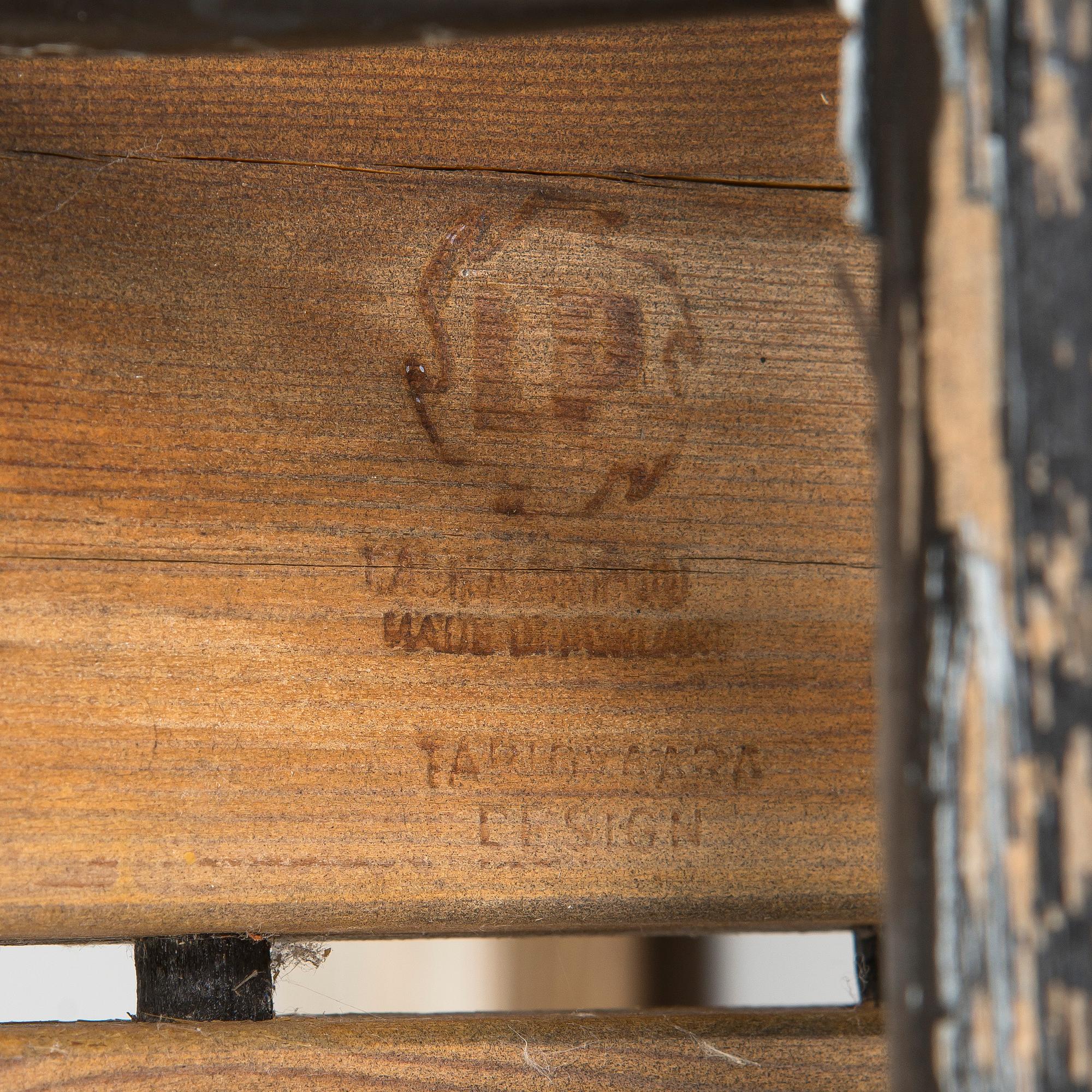 Ilmari Tapiovaara, fåtöljer ett par, "Pirkka lounge chair", Laukaan Puu 1960-tal.