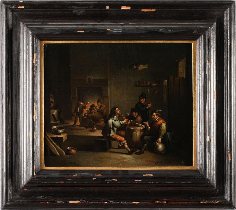 OKÄND KONSTNÄR, olja på duk, 1800-tal.