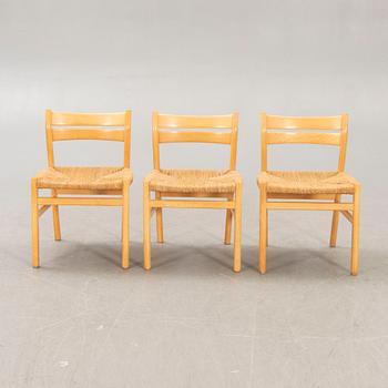 Børge Mogensen, "BM1", chairs, 6 pcs, second half of the 20th century.