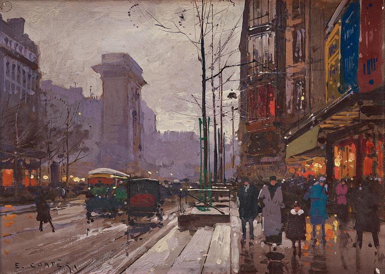 Edouard Cortes, La Porte St Martin.