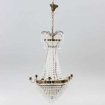 Chandelier, Empire style, early 20th century.