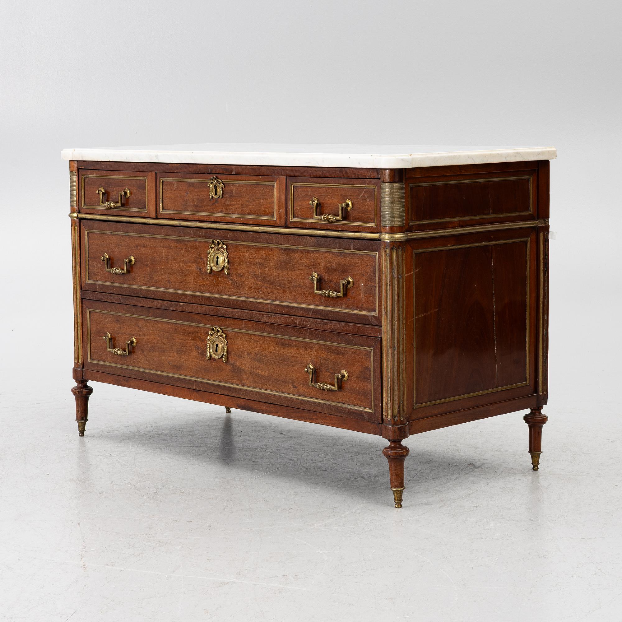 Chest of drawers, Directoire, France, circa 1800.