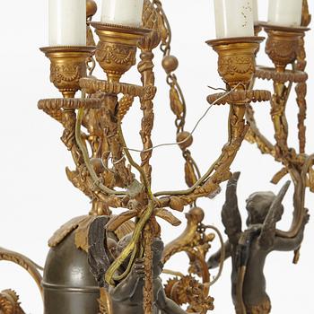 A chandelier, mid/second half of the 20th century.