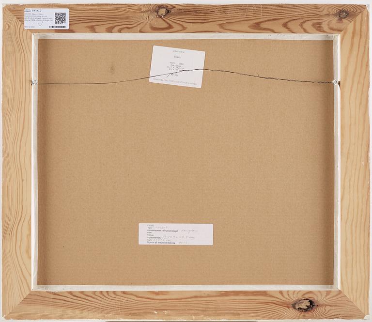 DAWID, Chemigraph on gelatin silver paper signed and dated 1988 on verso. Vintage.