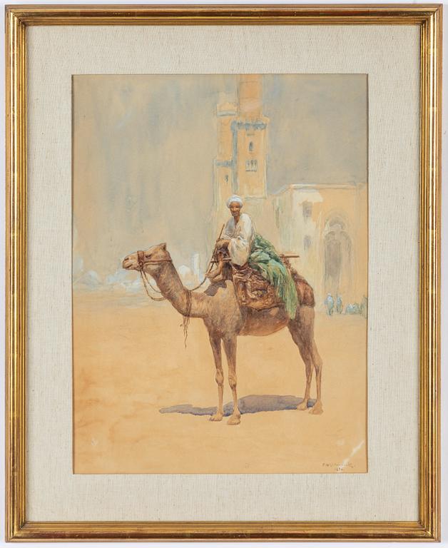 Frans Wilhelm Odelmark, The Camel Rider.