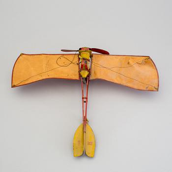 A tinplate Lehmann Ikarus 653 airplane, Germany, 1913-1935.
