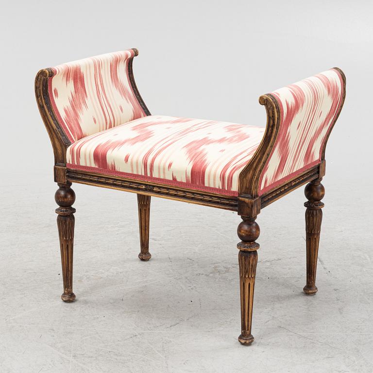 Banquet chair, Gustavian style, first half of the 19th century.