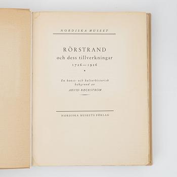 Böcker om svensk keramik. 19 st..