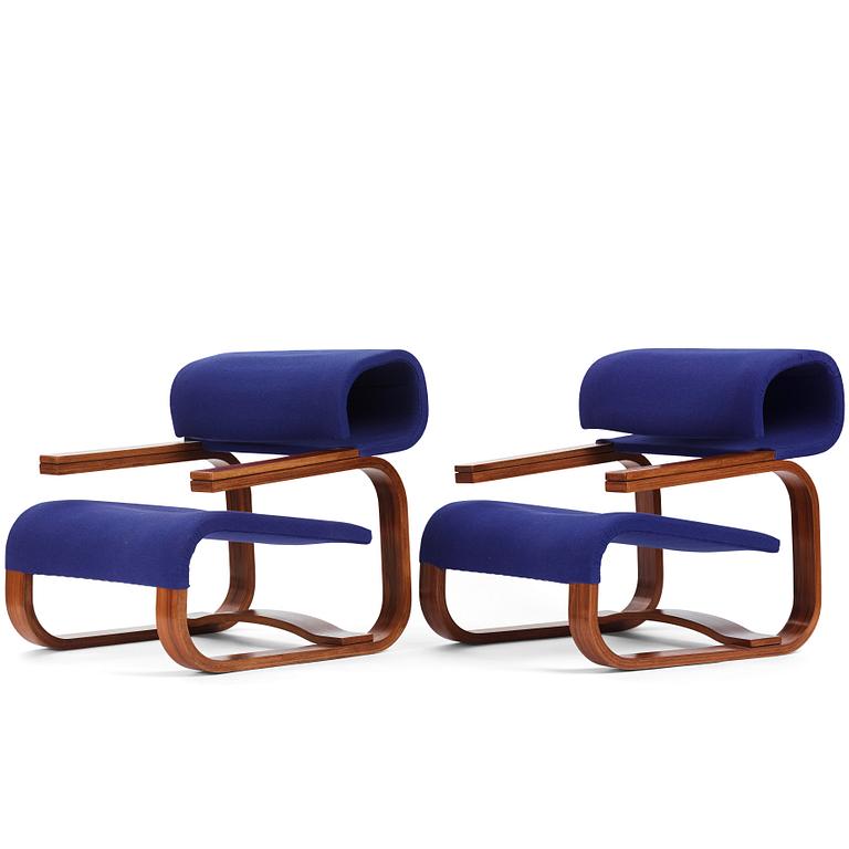 Jan Bocan, fåtöljer, ett par, Thonet, proveniens Tjeckoslovakiska ambassaden i Stockholm 1972.