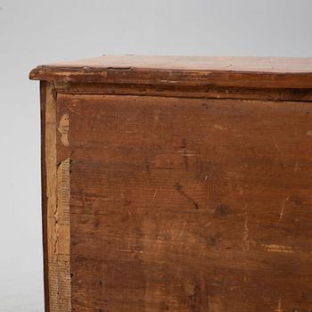 Byrå, sengustaviansk, sent 1700-tal.