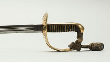 SABEL, Sverige, för officer vid kavalleriet, m/1893.