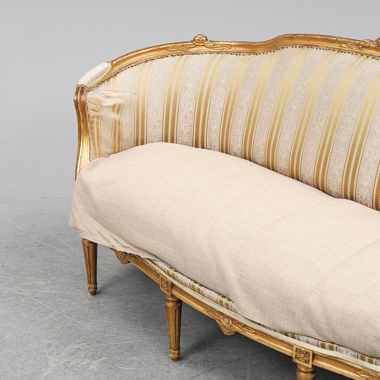 SOFFA, gustaviansk stil, 1900-talets första hälft.